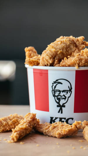 Kfc Fried Chicken Bucket Wallpaper