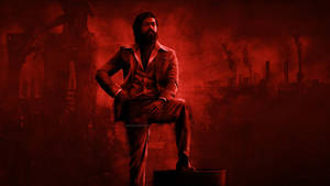 Kgf 4k Red Poster Wallpaper