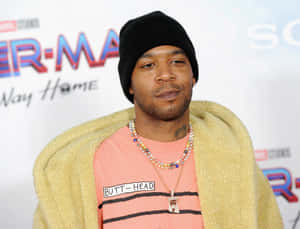 Kid Cudi Spider Man Premiere Outfit Wallpaper