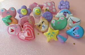 Kidcore Clay Pins Wallpaper