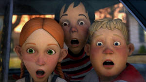 Kids Surprise Monster House Wallpaper