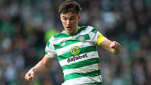 Kieran Tierney With Open Mouth Wallpaper