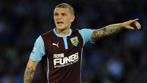 Kieran Trippier Pointing Finger Wallpaper