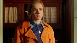 Kiernan Shipka Angry Face Wallpaper