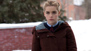 Kiernan Shipka Innocent Look Wallpaper