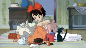 Kiki And Jiji Taking Off For A New Adventure In