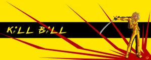 Kill Bill Animated Style Poster Wallpaper
