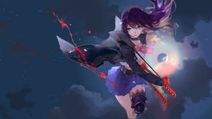 Kill La Kill Blood Splatter Wallpaper