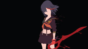 Kill La Kill Minimalist Ryuko Wallpaper