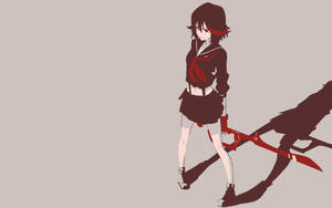 Kill La Kill Ryuko And Scissor Blade Wallpaper