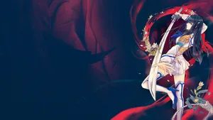 Kill La Kill Satsuki And Sword Wallpaper