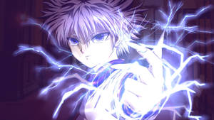 Killua 4k Amazing Power Display Wallpaper