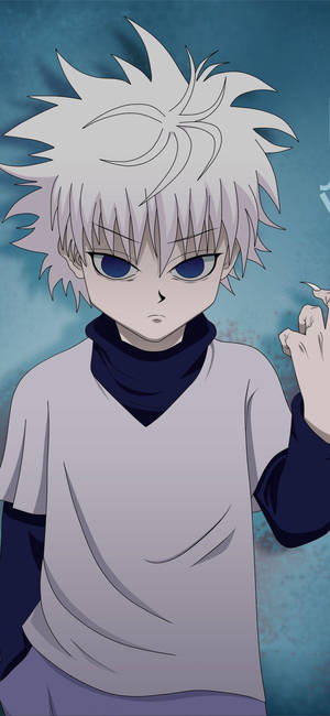 Killua Zoldyck Of Hunter X Hunter Iphone Wallpaper