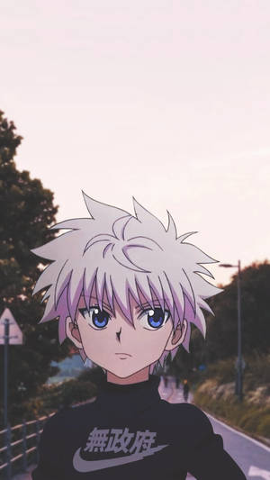 Killua Zoldyck Outside Wallpaper