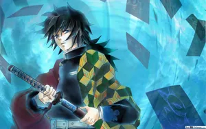 Kimetsu No Yaiba - Demon Slayer Giyu Tomioka Wallpaper