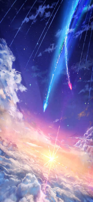 Kimi No Na Wa Comet Wallpaper