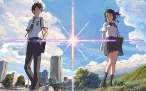 Kimi No Na Wa Couple Wallpaper