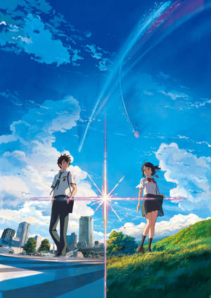 Kimi No Na Wa One Sky Wallpaper