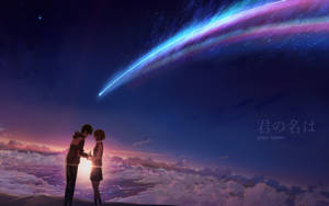 Kimi No Na Wa Your Name Couple Wallpaper