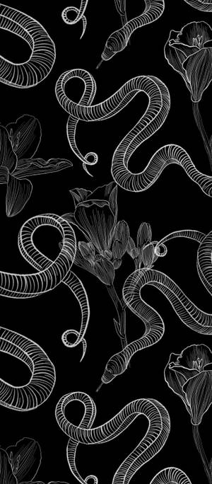 King Cobra Pattern Wallpaper