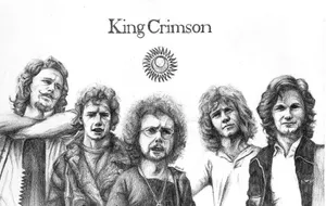 King Crimson Band Sketch Wallpaper