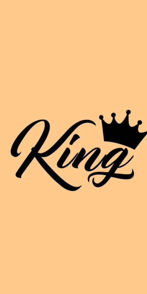 King Iphone Calligraphy Wallpaper