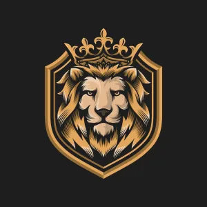 King Logo Lion Wallpaper