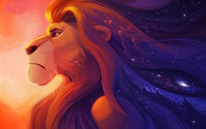 King Mufasa In Battle Wallpaper