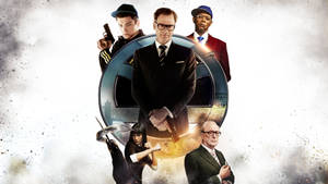 Kingsman The Secret Service Logo Poster Wallpaper