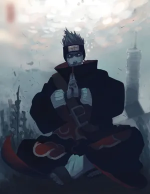 Kisame Underwater Ninjutsu Hand Seal Wallpaper