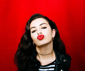 Kiss From Charli Xcx Wallpaper