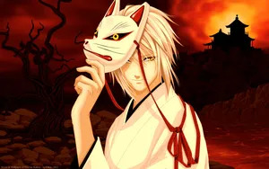 Kitsune The Magical Fox Wallpaper