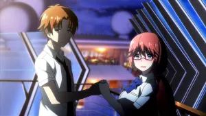 Kiyotaka Ayanokoji With A Girl Wallpaper