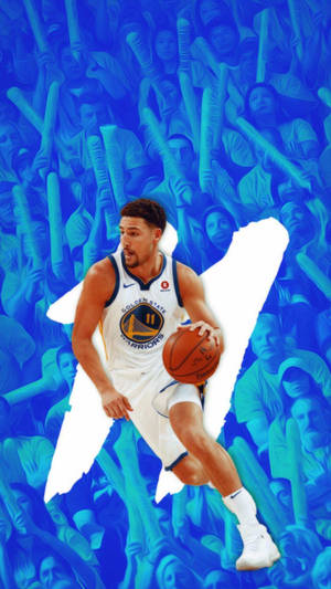 Klay Thompson Edited Crossover Wallpaper