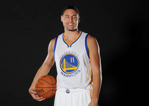 Klay Thompson Golden State Warriors Guard Wallpaper