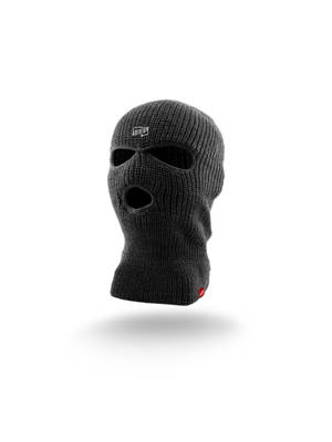 Knitted Black Ski Mask Wallpaper