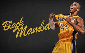 Kobe Bryant: Celebrating Another Championship Win Wallpaper