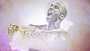 Kobe Bryant Screaming Nba Desktop Wallpaper