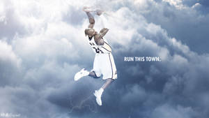 Kobe Bryant Soaring High Wallpaper