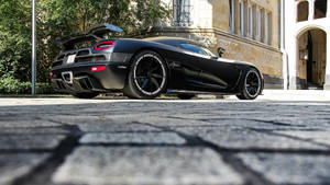 Koenigsegg Agera Black Sports Cars Wallpaper