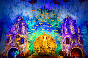 Kolkata Durga Puja Pandal Wallpaper