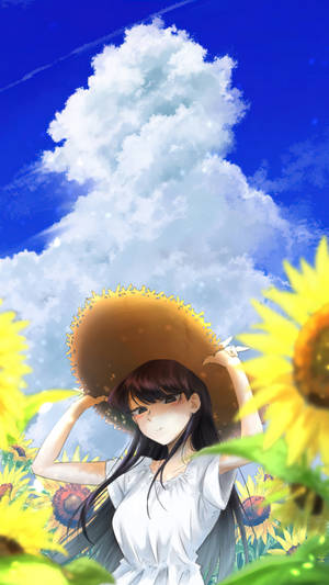 Komi Explores The World And Makes New Friends Wallpaper