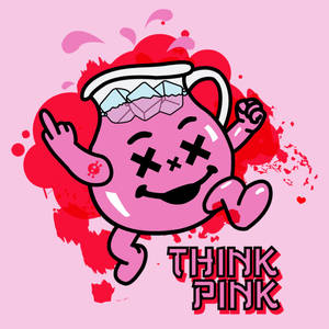 Kool Aid Man Think Pink Wallpaper