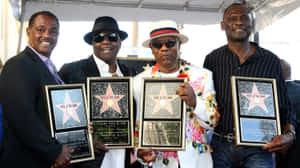 Koolandthe Gang Hollywood Walkof Fame Celebration Wallpaper