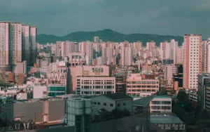 Korean Aesthetic Sunrise Wallpaper