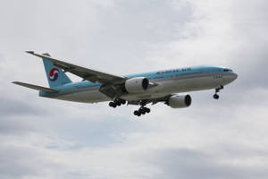 Korean Air Boeing 777-3b5 Wallpaper