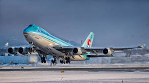 Korean Air Boeing Hl7603 Wallpaper