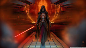 Kotor's Darth Revan And The Dark Lady Wallpaper