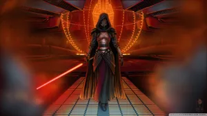 Kotor's Darth Revan And The Dark Lady Wallpaper