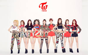 Kpop Group Twice Wallpaper